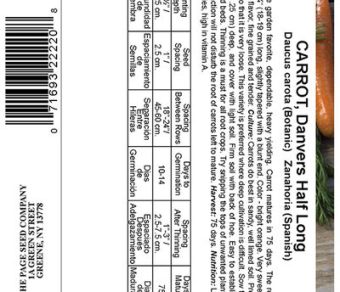 Carrot Danver's Half Long