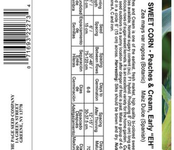 Sweet Corn Peaches & Cream