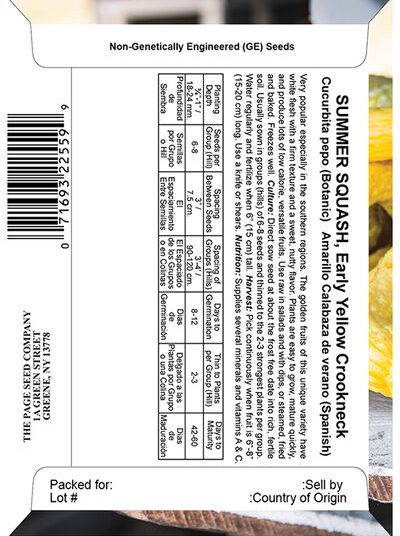 Summer Squash, Early Crookneck