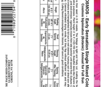 Cosmos Early Sensation