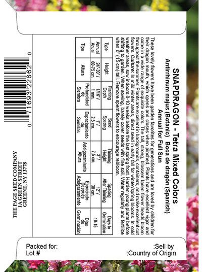 Snapdragon Tetra Mix