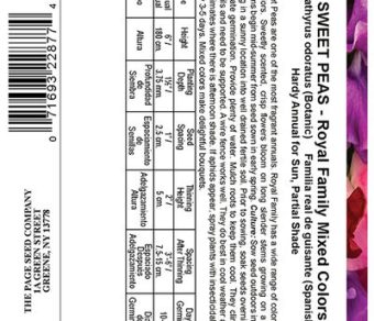 Sweet Pea Royal Family