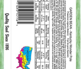 Garden Bean Kentucky Wonder Pole