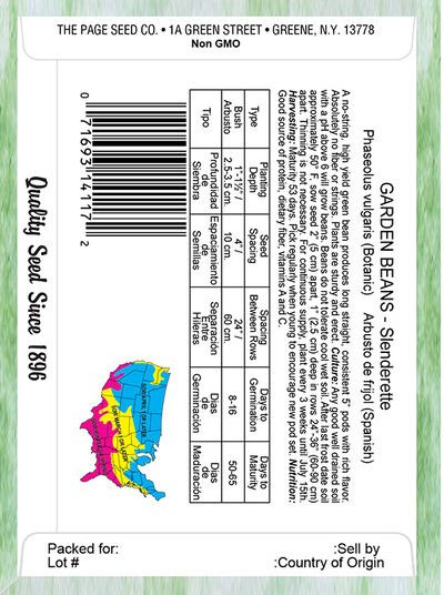 Garden Bean Slenderette