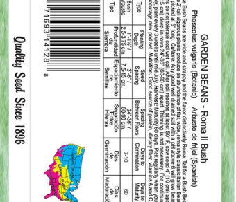 Garden Bean Roma II Bush