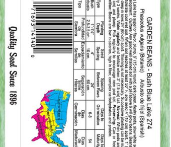 Garden Bean Bush Blue Lake