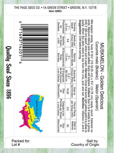 Muskmelon Golden Delicious