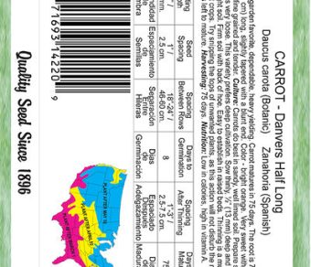 Carrot Dnaver Half Long