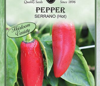 Pepper Serrano (Hot)