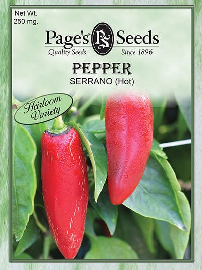 Pepper Serrano (Hot)