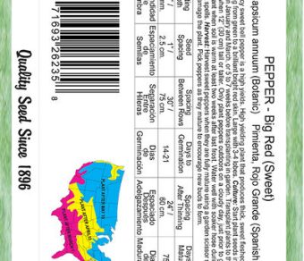 Pepper Big Red (Sweet)