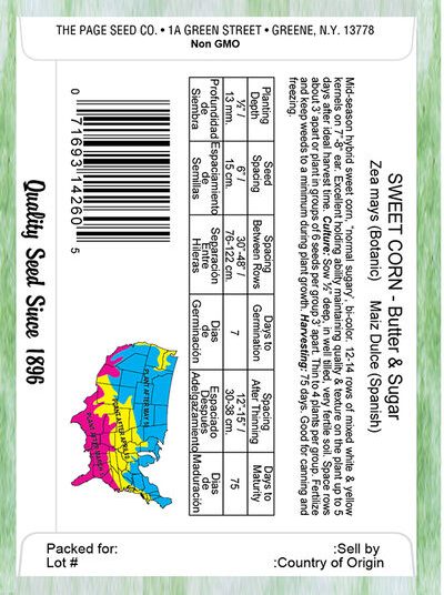 Sweet Corn Butter and Sugar