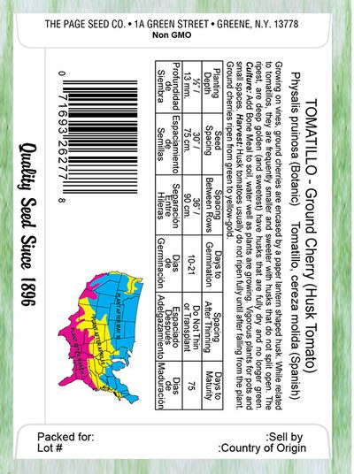 Tomatilli Groud Cherry