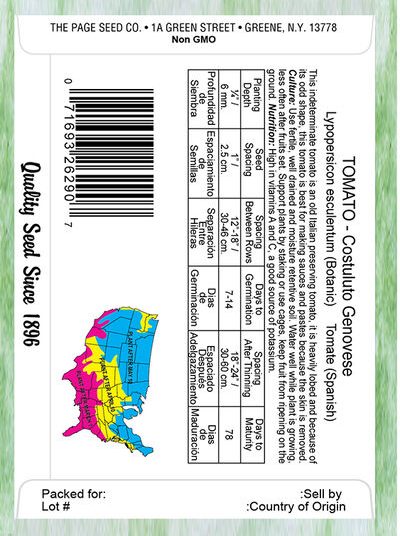 Tomato Constulto Genovese