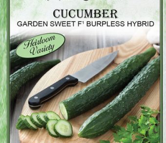 Cucumber Garden Sweet Burpless Hybrid