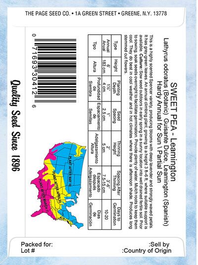 Sweet Pea Leamington