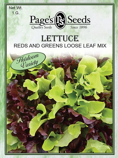 Lettuce Reds and Greens loose Leaf Mix