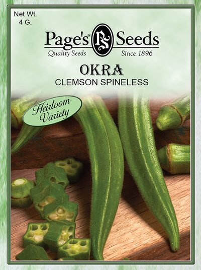 Okra Clemson Spineless
