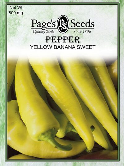 Pepper Yellow Banana Sweet