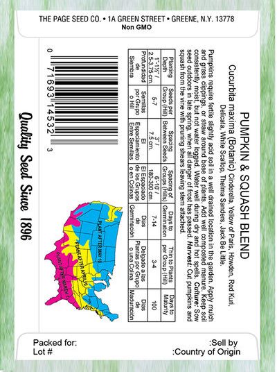 Pumpkin & Squash Blend