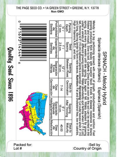 Spinach Melody Hybrid