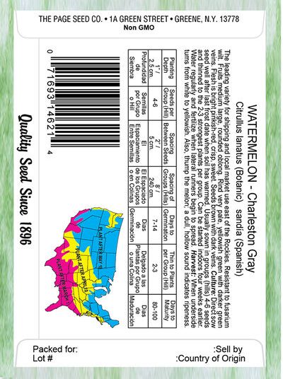 Watermelon Charleston Grey