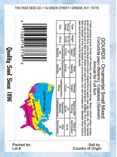 Gourds Ornamental Small Mixed