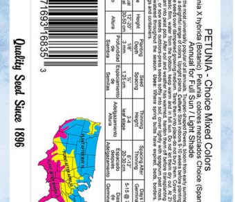 Petunia Choice Mixed Colors