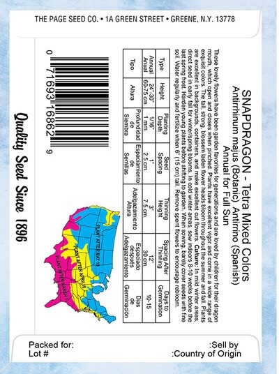 Snapdragon Tetra Mixed Colors