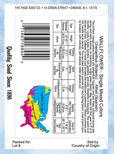 Wallflower Single Mixed Colors