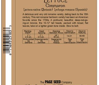 Lettuce Cimmaron