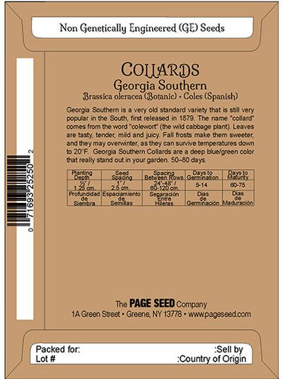 Collards Georgia Southern