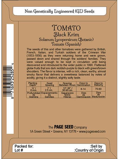 Tomato Black Krim