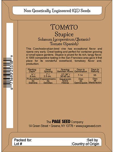 Tomato Stupice