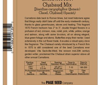 Carnation Chabaud Mix