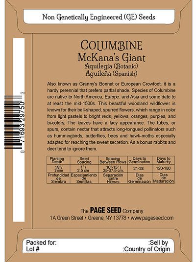 Columbine McKana's Giant