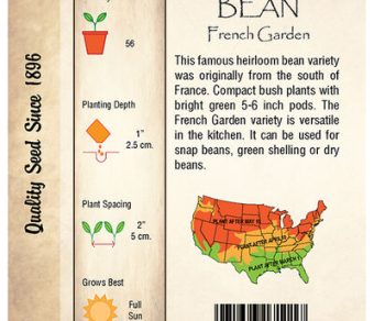 Beans, French Garden