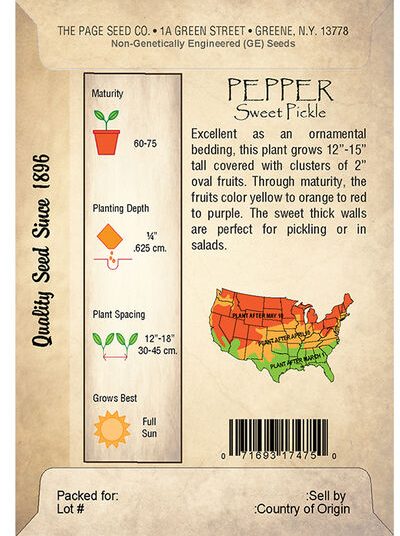 Pepper, Sweet Pickle